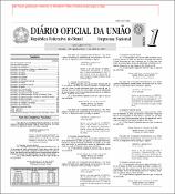 DOU - DIÁRIO OFICIAL DA UNIÃO, SEÇÃO 1, DE 04/04/2007